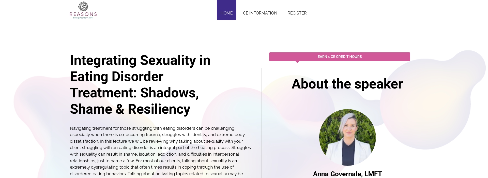 Integrating Sexuality in Eating Disorder Treatment: Shadows, Shame ...